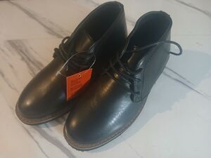 Deer Stags Ballard Chukka Formal Boots- Boys 12M  Black
